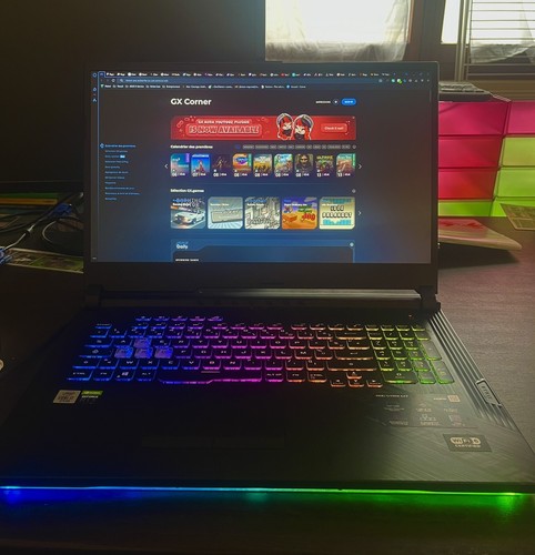 Gamer portable asus - pc,
